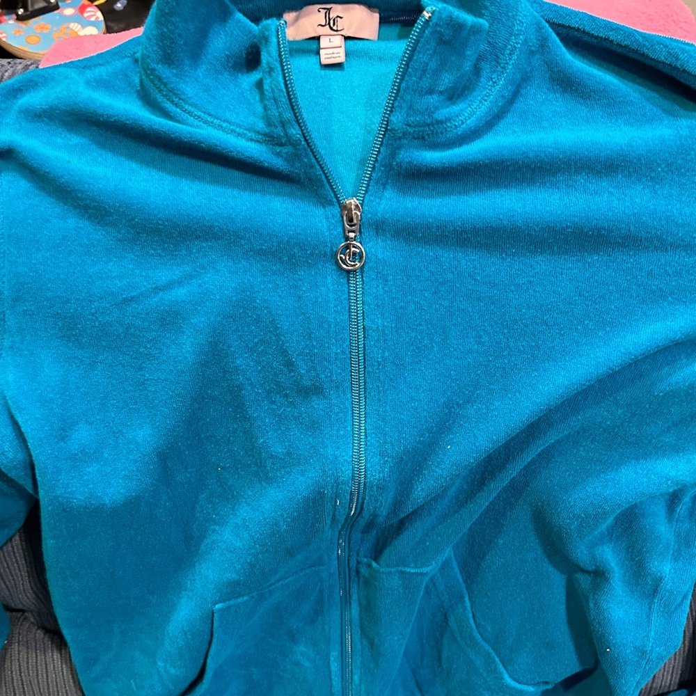 Teal terry juicy couture set - Picture 3 of 3